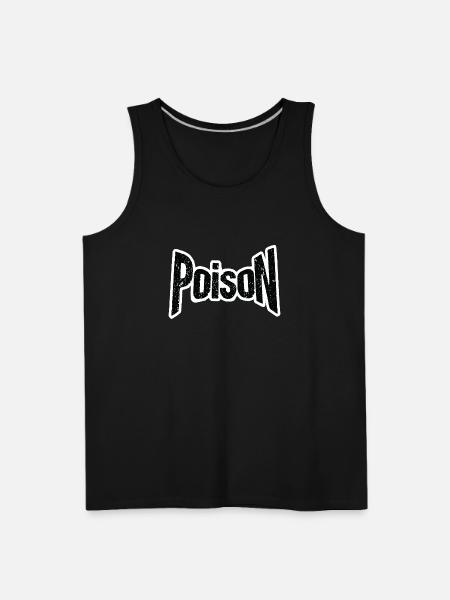 poison title Only - Men's Premium Tank - black