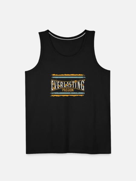 Everlasting Passion - Men's Premium Tank - black