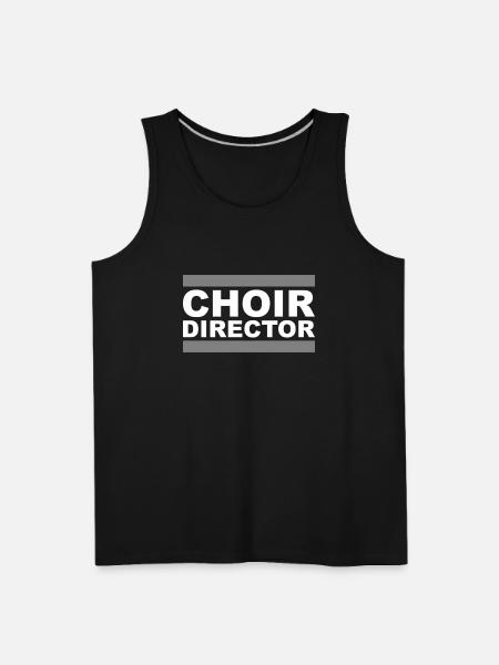 Choir Director - Men's Premium Tank - black