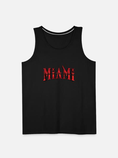 Miami - Men's Premium Tank - black
