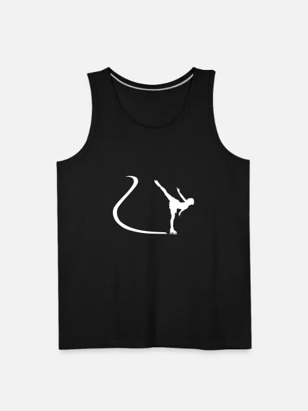 Figure skating - Men's Premium Tank - black