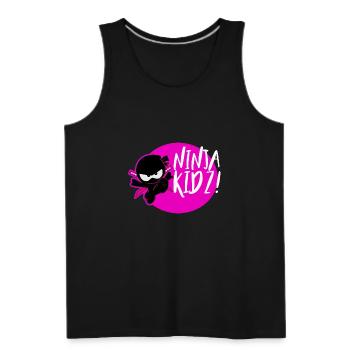 ninja kidz tv - Men's Premium Tank - black - Front