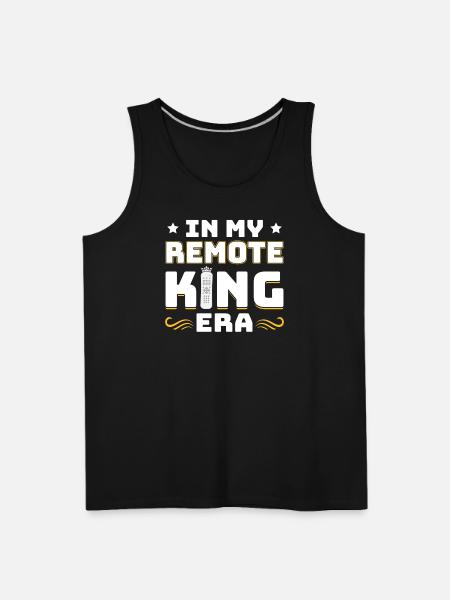Remote Control King - Men's Premium Tank - black