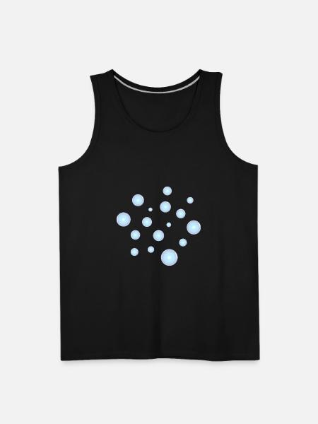 Bubbles - Men's Premium Tank - black