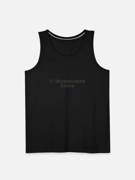 It Happennnns Camo - Men's Premium Tank - black