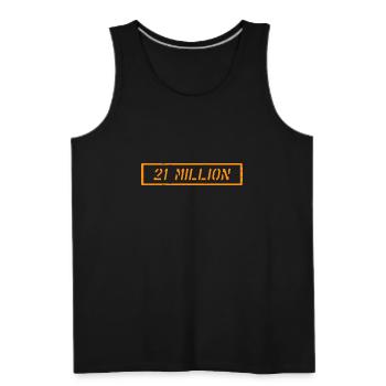21million - Men's Premium Tank - black - Front