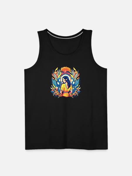 Sunrise Serenity - Men's Premium Tank - black