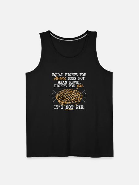 Equality Pie - Men's Premium Tank - black
