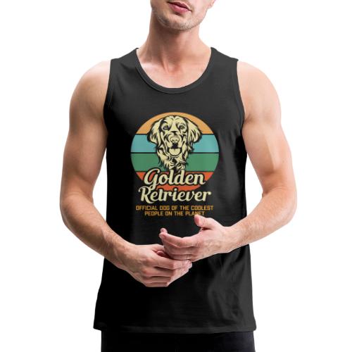 Golden retriever - Men's Premium Tank