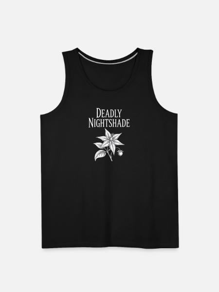 Deadly Nightshade Deadly Nightshade - Men's Premium Tank - black