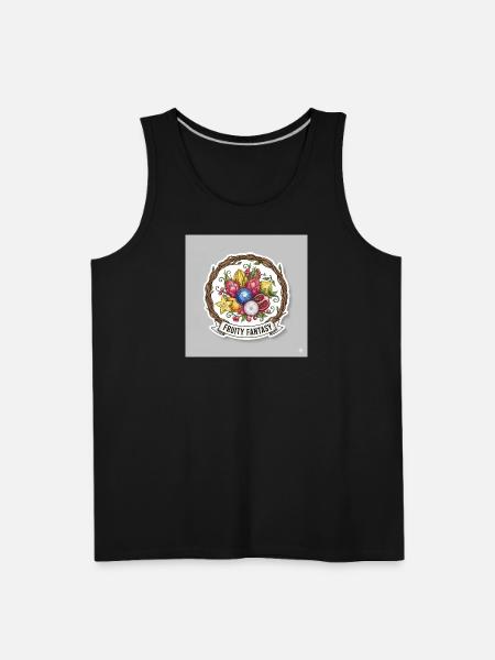 Fruity Fantasy Fruit Medley - Men's Premium Tank - black