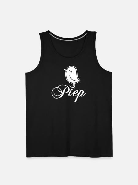 Sparrow “Piep” - Men's Premium Tank - black