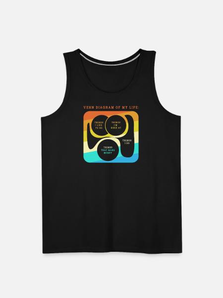 Internet Humor Money Meme - Men's Premium Tank - black