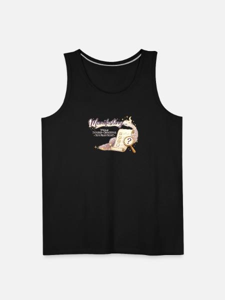 Manifesting Magic Checklist - Men's Premium Tank - black