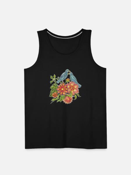 Fly Away With Me - Men's Premium Tank - black