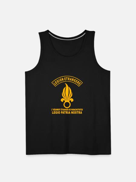 French Foreign Legion - Men's Premium Tank - black