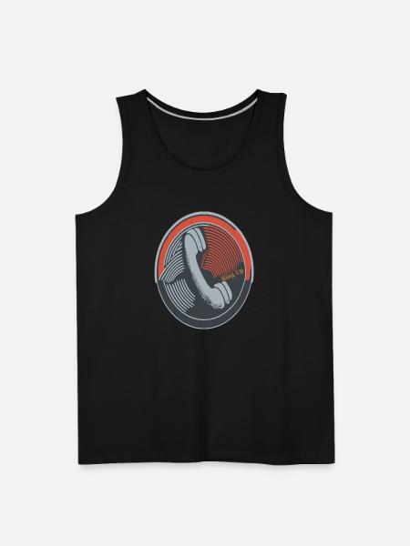 Phone - Men's Premium Tank - black