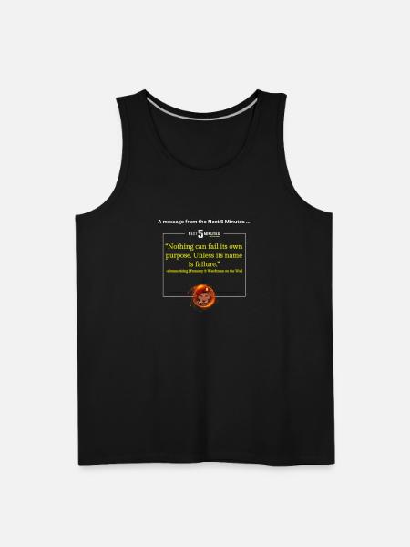 Nothing can fail its purpose Shawn Abrams - Men's Premium Tank - black