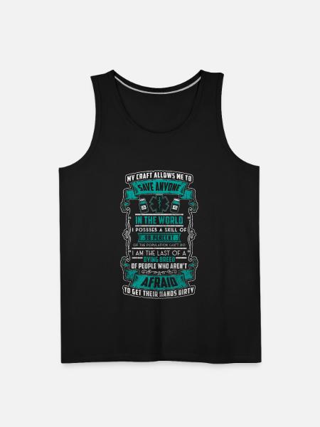 Paramedics Paramedic Medicine 112 - Men's Premium Tank - black