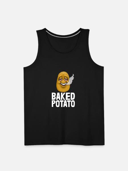 Baked Potato - Men's Premium Tank - black