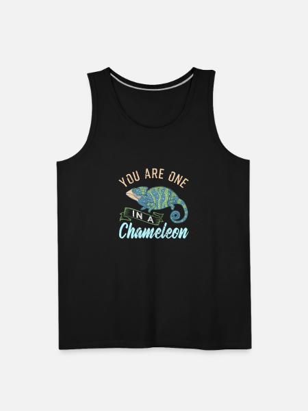 Chameleon - Men's Premium Tank - black