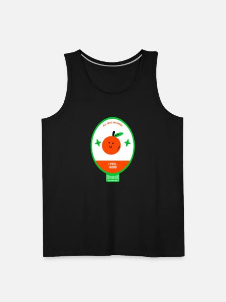 All Juice No Seeds Cap - Men's Premium Tank - black
