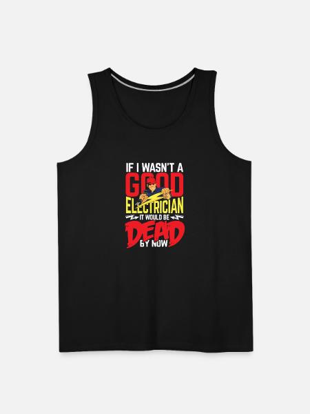 Good electrician - Men's Premium Tank - black