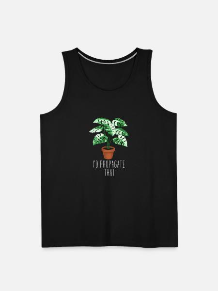 I'd Propagate That - Men's Premium Tank - black