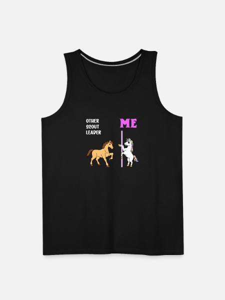 Scout Leader - Men's Premium Tank - black