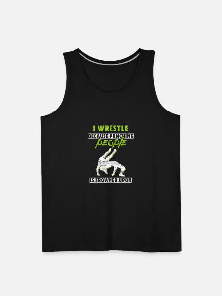 Wrestling - Men's Premium Tank - black