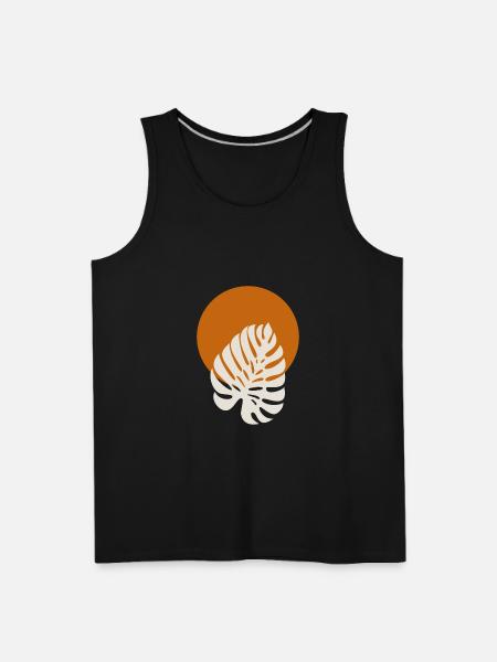 minimal branch - Men's Premium Tank - black