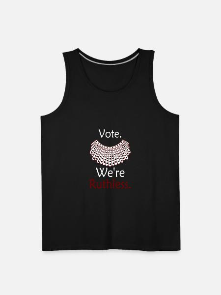 Vote We're Ruthless - Men's Premium Tank - black
