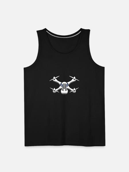 Drone - Men's Premium Tank - black
