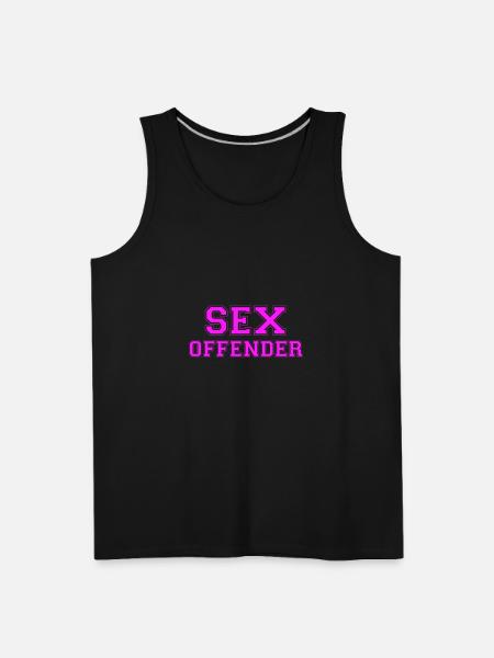 Sex Offender - Men's Premium Tank - black