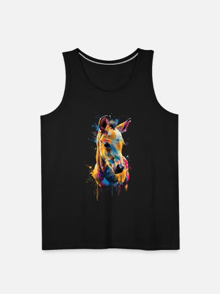 Horse - Men's Premium Tank - black