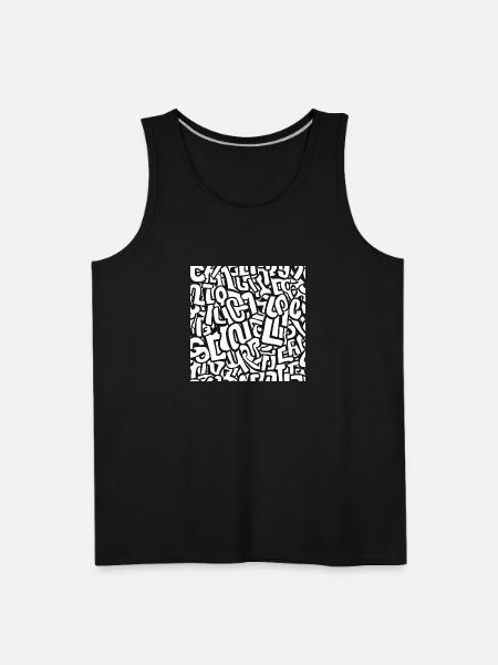LOL Minimal - Men's Premium Tank - black