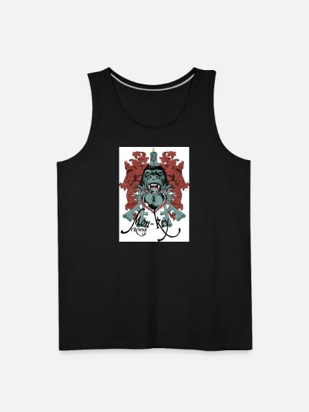 Mon-Key Revenge - Men's Premium Tank - black