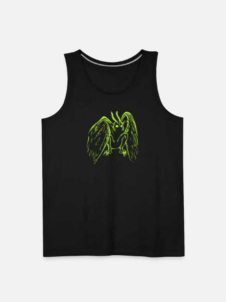 Mothman - Men's Premium Tank - black