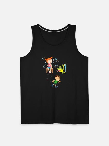 Mosquitos Shirt - Men's Premium Tank - black