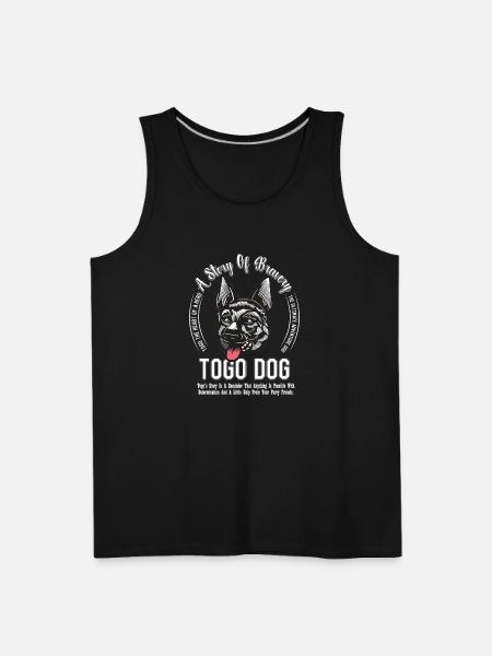 Dog Breed Togo Dog - Men's Premium Tank - black