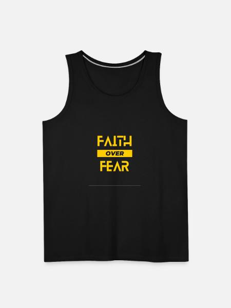 Faith - Men's Premium Tank - black
