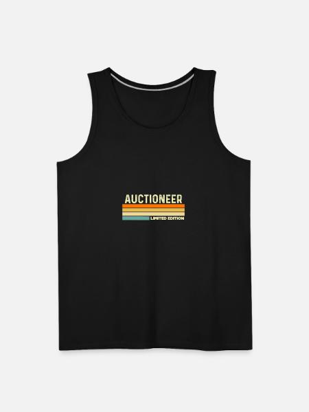 Auctioneer Limited edition - Men's Premium Tank - black