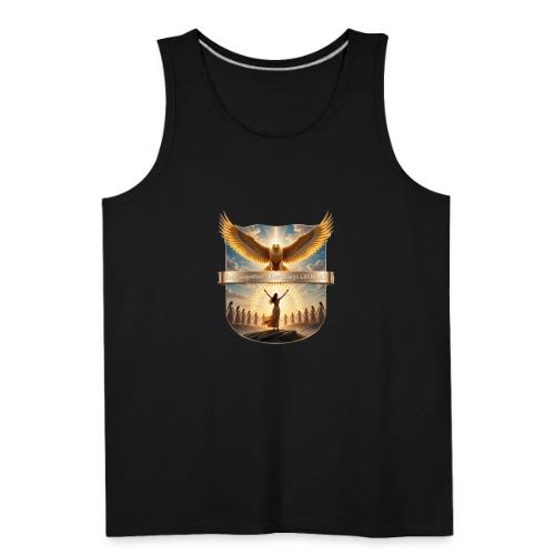 Women’s Day Eagle Matriarch T Shirt,, Gift for Mom - Men's Premium Tank