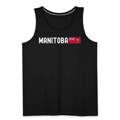 Manitoba Flag - Men's Premium Tank