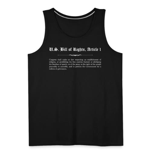 U.S. Bill of Rights - Article 1 - Men's Premium Tank
