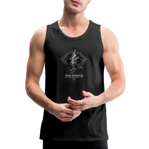 Wilted Rose Turning | Some sorrows don't echo back - Men's Premium Tank