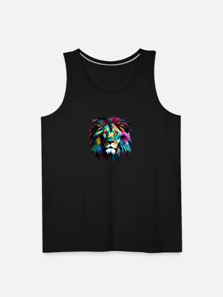 King of the Jungle - Men's Premium Tank - black