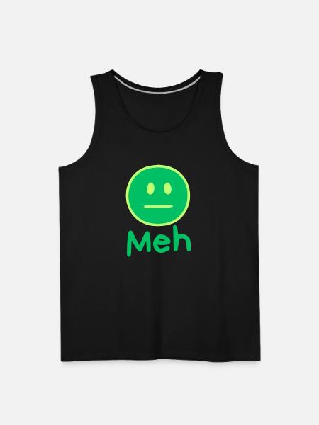Meh - Men's Premium Tank - black