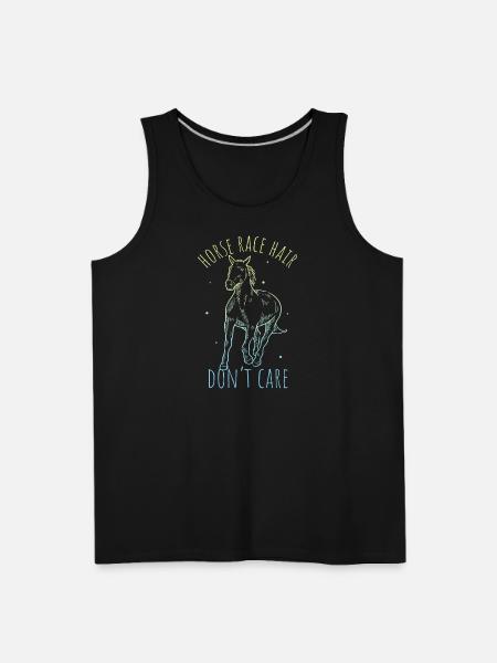 Horse Design - Men's Premium Tank - black