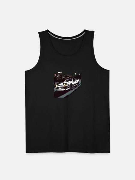 Toyota AE86 - Men's Premium Tank - black